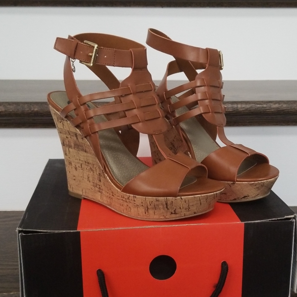 G by Guess platform wedges